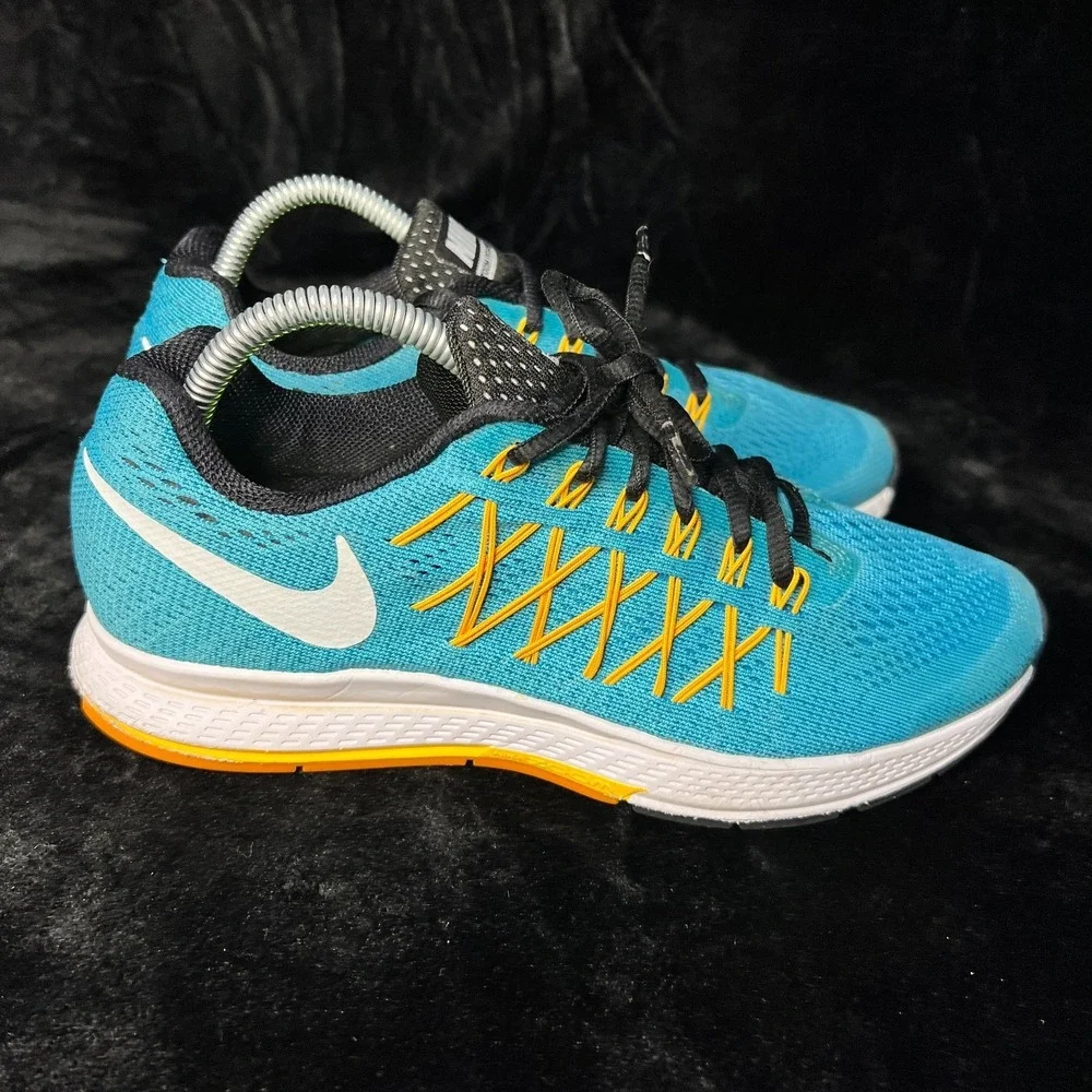 Nike Air‎ Zoom Pegasus 32 749344-401 Womens 8.5 Running Shoes Gamma Blue Sneaker